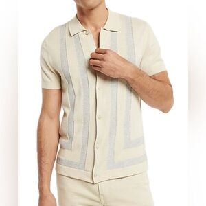 Express Retro Button Down Shirt. Size M.